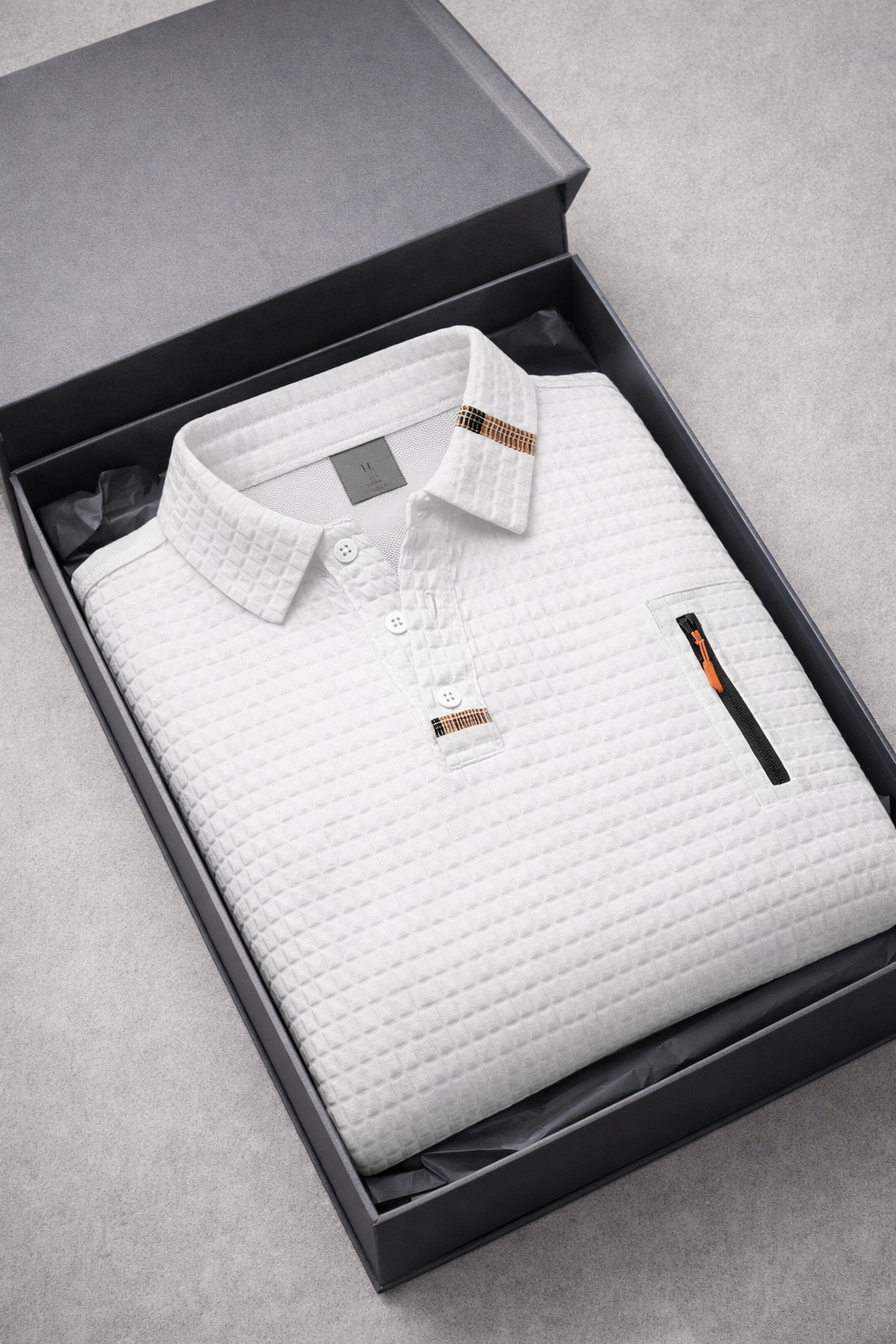 Lucas™ | Eksklusiv Polo i Fin Strik