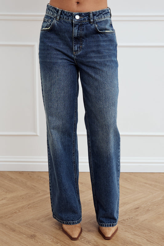 Katy Jeans Blå Vintage Vask